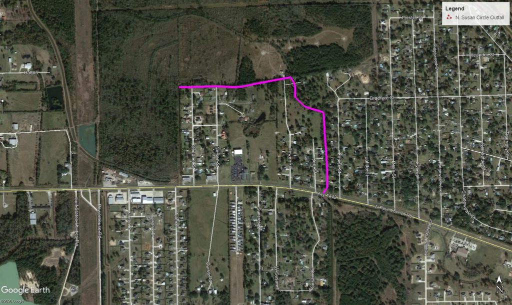 Orange County Drainage District makes improvements to the Susan Circle North Outfall