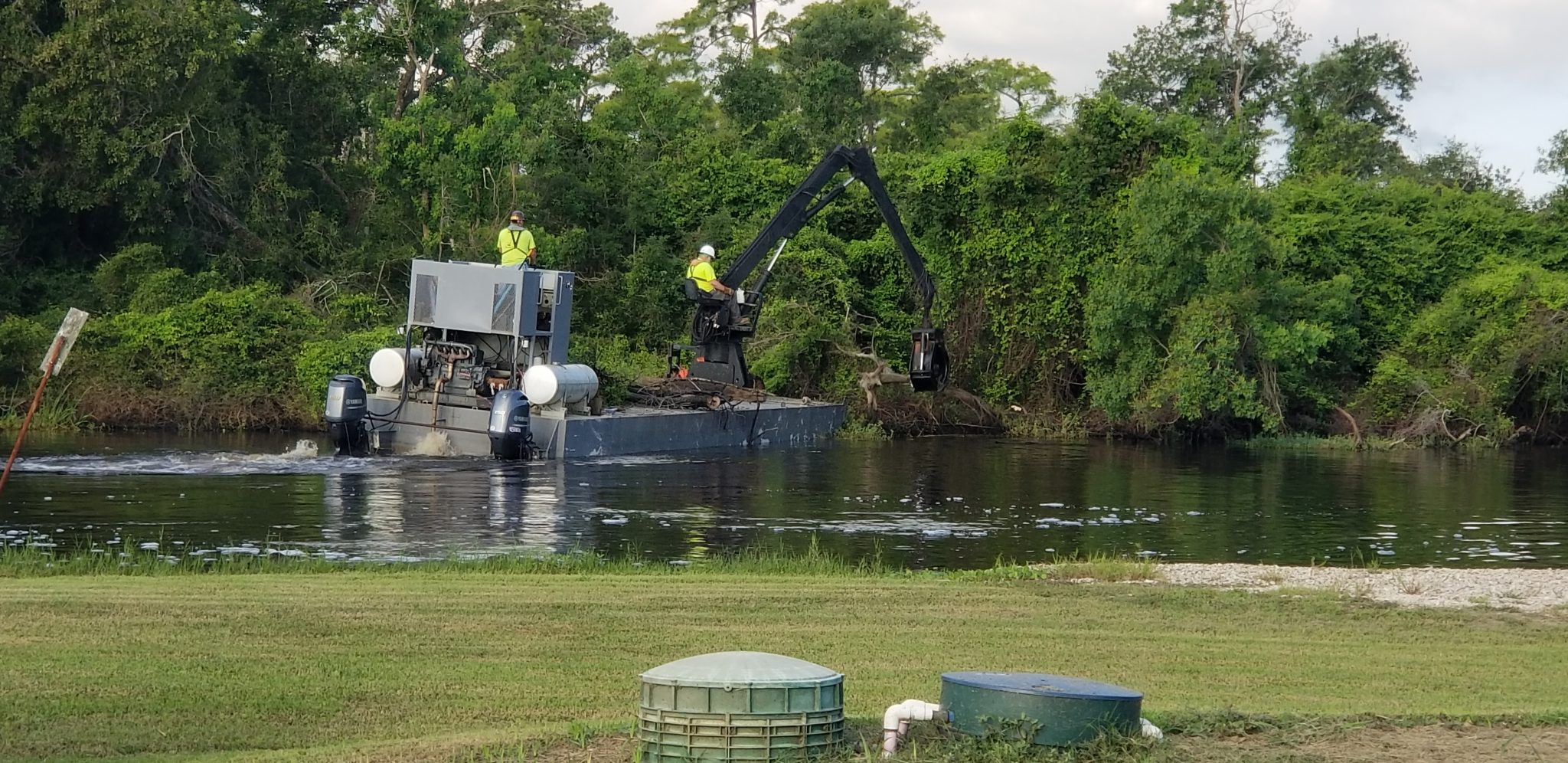 2021 Adams Bayou Waterway Debris Removal Project NRCS/USDA - Orange ...